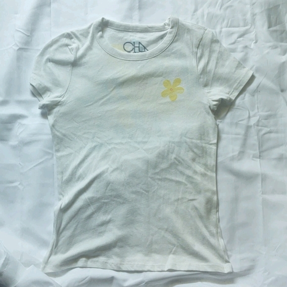 Chaser White Feel The Vibes Tee Size S - Picture 5 of 8
